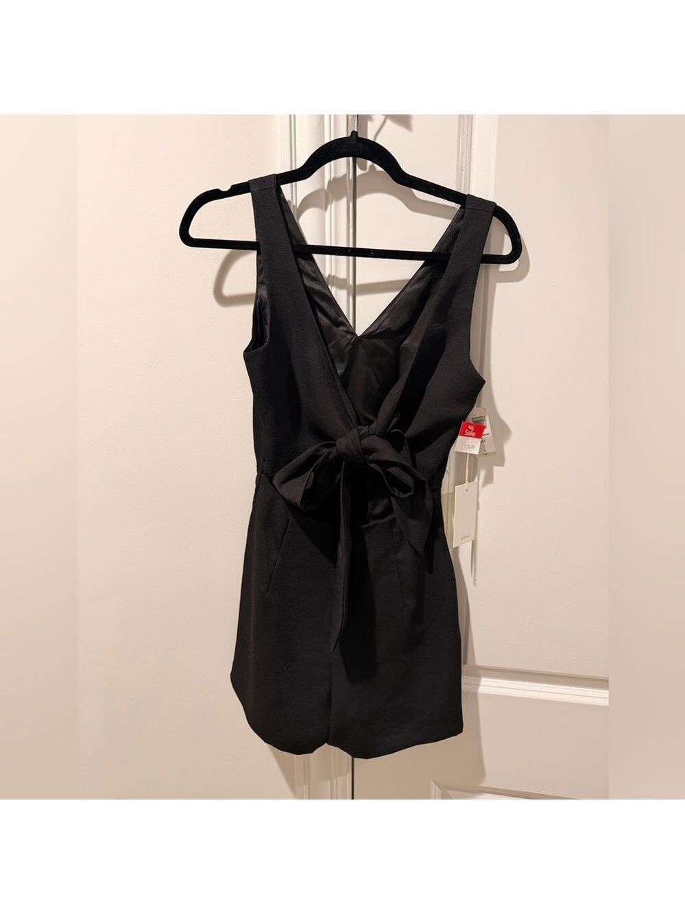 Wilfred Black V-Neck Romper - Picture 2 of 3